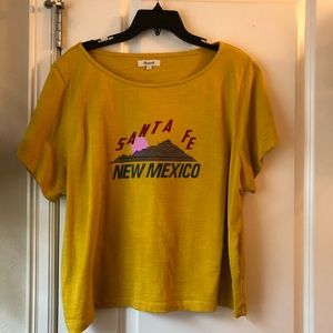 Madewell “Santa Fe, New Mexico” cropped t-shirt